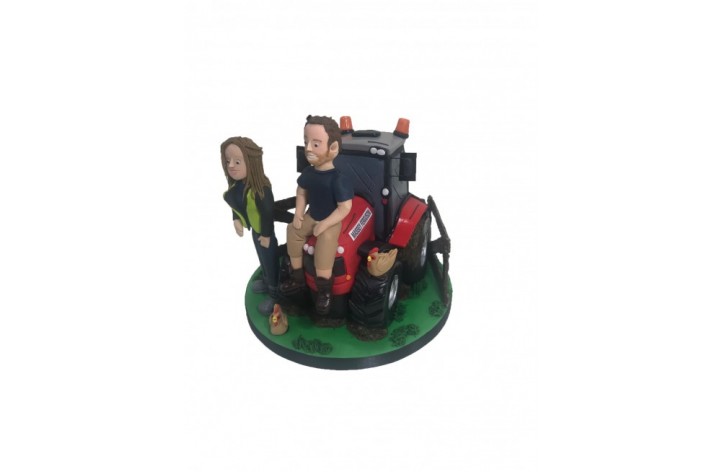 Tractor Wedding Topper